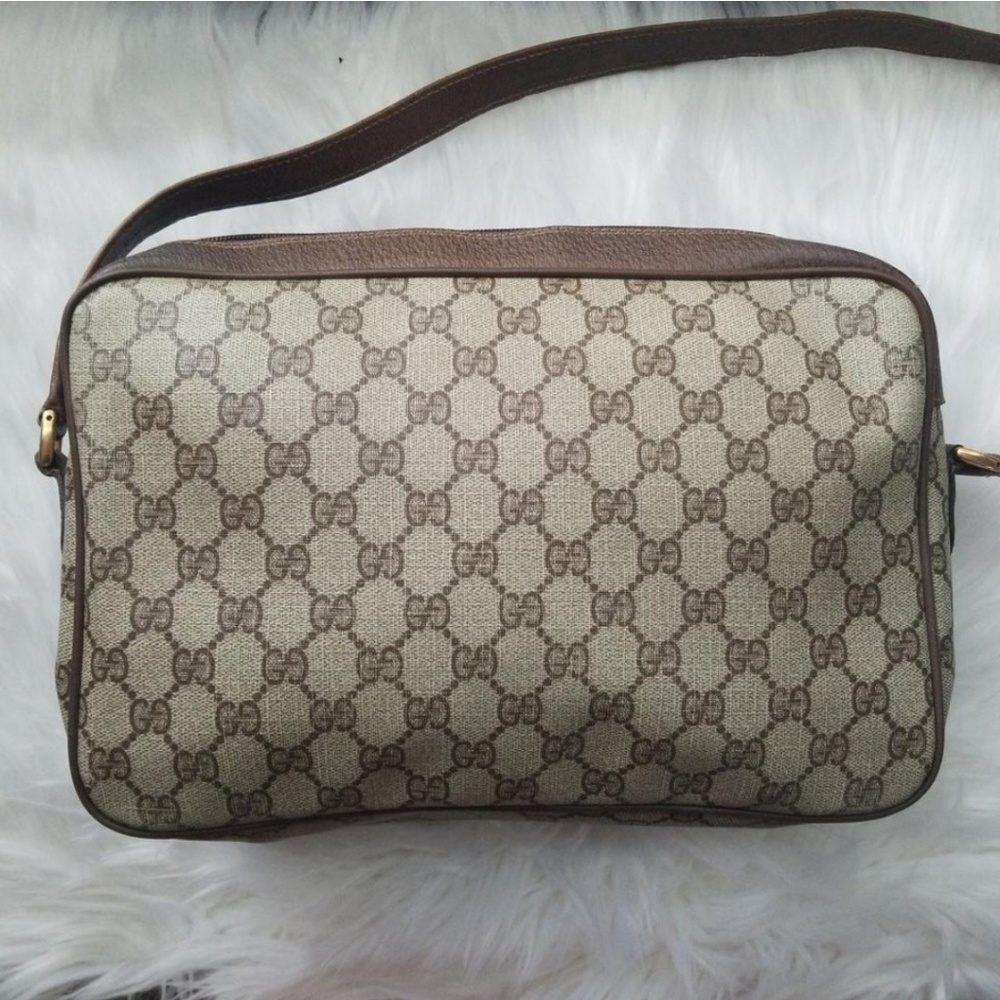 Authentic Vintage Gucci Messenger Shoulder Bag - Picture 4 of 8